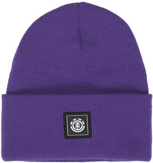 Women's Knitted Beanie in Purple