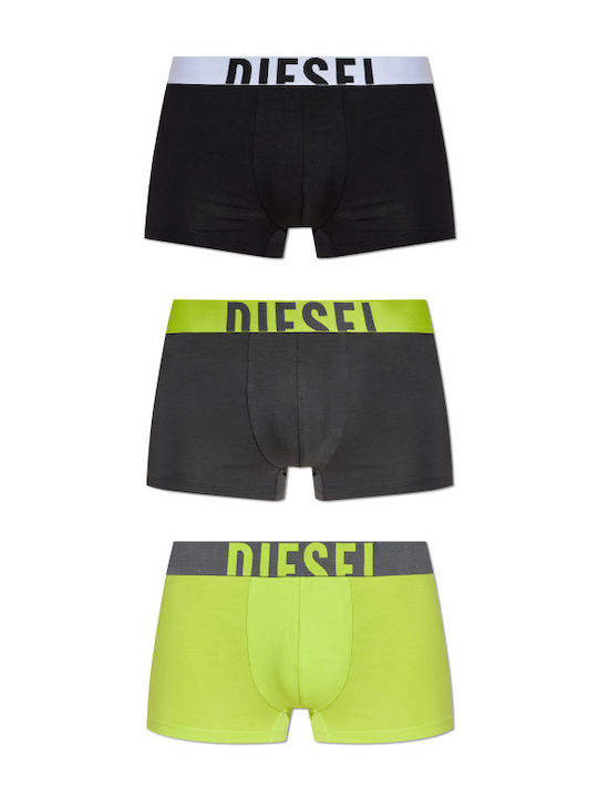 Diesel Men's Multicolour Boxers 3-Pack