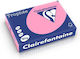 A4 Paper 80 Gsm Pale Colour 500 Sheets Ream Clairefontaine Wild Rose