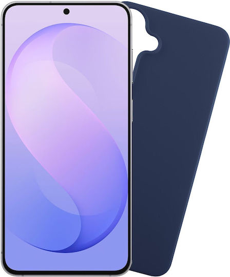 Volte-Tel Silikon TPU Backcover aus Silikon mit Nackenriemen Blau (Galaxy S26 FE)