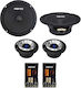 CTC-6589A Autolautsprecher-Set 6,5" mit 125 W RMS (Mitteltöner)