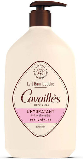 Cavaillès Хидратиращо Мляко за Баня Овлажняващ Душ Гел 1000ml