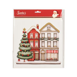Autocolant de Crăciun pentru Fereastră „2houses Christmas Tree” 28 cm Kaemingk Km-460260-1 Autocolant de Crăciun pentru Fereastră „2houses Christmas Tree” 28 cm Kaemingk Km-460260-1