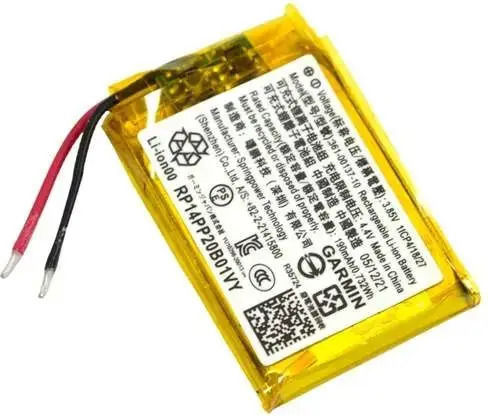 Batterie Garmin Venu 2s 190 mAh 361-00137-10