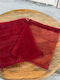 ED Collection Fabric Christmas Gift Pouch Red 16x23cm R10/23013