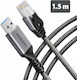 Axagon ADE-AM15 Adaptor de Rețea USB cu Conexiune Ethernet prin Cablu