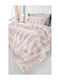 Guy Laroche Zadic Pudra Sherpa Comforter Set Semi-Double 180x240cm 530 GSM