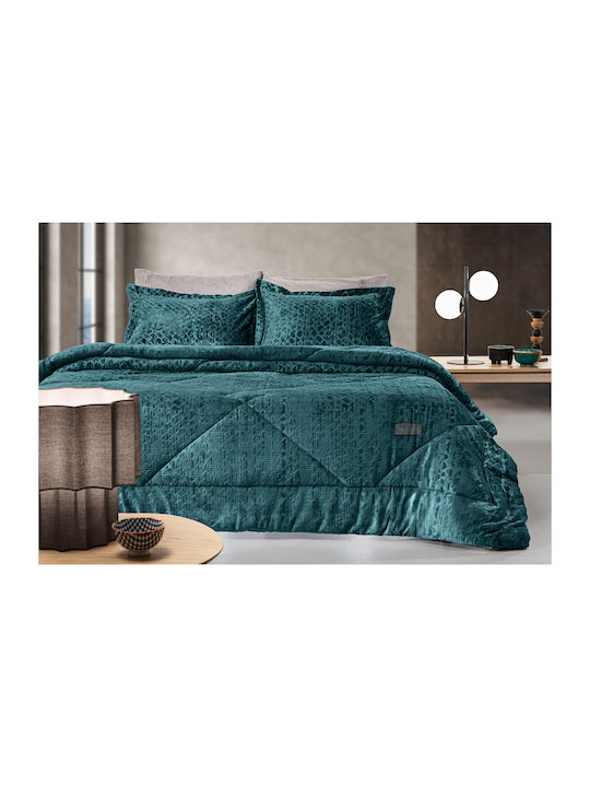 Guy Laroche Sherpa Comforter Set Single 160x240...