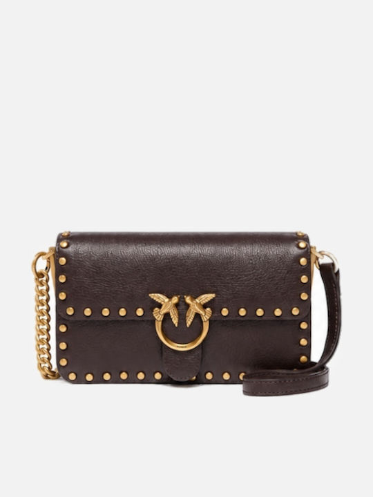 Pinko Love One Leather Women's Crossbody Bag Da...
