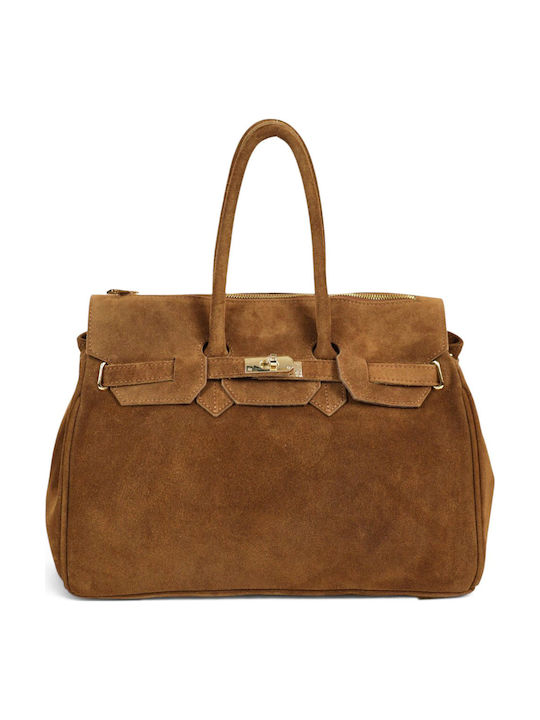 Passaggio Leather Suede Leather Women's Handbag...