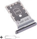 Sim Tray Holder Samsung S23 Ultra S918 Dual Sim + Sim Key Included Black Phantom Black