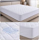 Водоустойчив протектор за матрак King Size с пола 180x200+35 см.