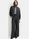 Marella Emmfachiro Women's Fabric Trousers Dark Grey