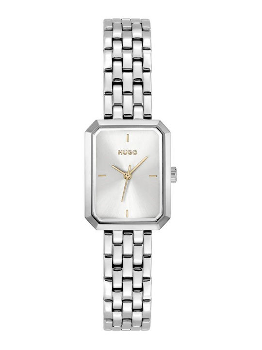 Women's 21mm Battery Watch with Grey Stainless Steel Bracelet