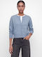 Women's Knitted Cardigan Country Blue