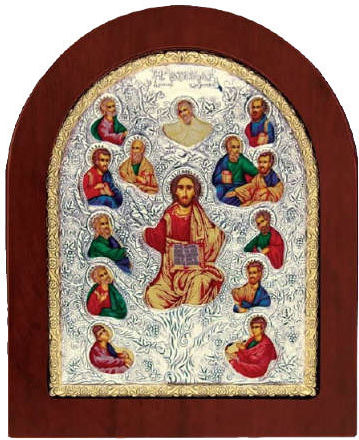 Silver Icon 26x31 The Vine Me60-203