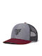 Шапка Jockey Trucker Logo Черна Takeposition Графитносиво Бордо 6 Панела Унисекс Черна 56-58cm