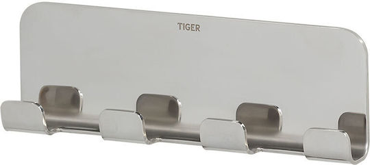 Tiger Colar Четворна Кукичка От Полирана Неръждаема Стомана 1314730346 1314730346