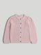 Kids Knitted Pink Cardigan