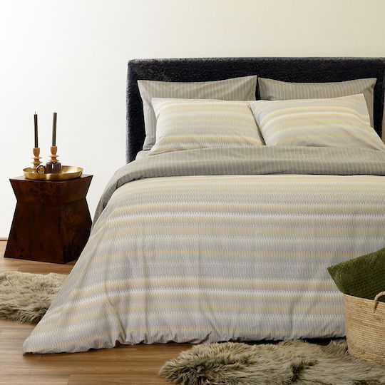Melinen Double Duvet Set with Hollowfiber Filling 240x260cm 144 350 GSM