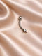 Enoch Vergoldetes Piercing-Ohrring