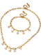 Callajewels Steel Necklace & Bracelet Set