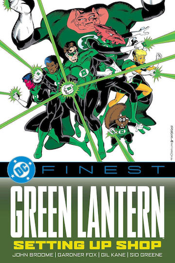 Dc Finest Lantern Setting Up Shop PB