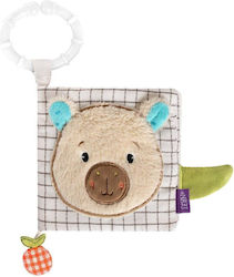 Fehn Hanging Cot and Stroller Toy with Teether and Mirror for Newborns