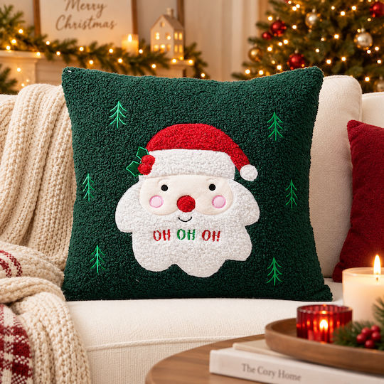 Pernă de Crăciun 40x40 K-m Santa Aae826280