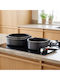 Tefal Ιngenio Σετ Μαγειρικά Σκεύη από Αλουμίνιο με Αντικολλητική Επίστρωση 3 τεμαχίων
