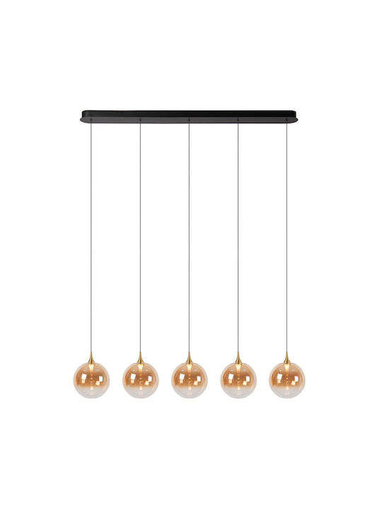Lucide Lightning Lampă Suspendată Galben-Miere