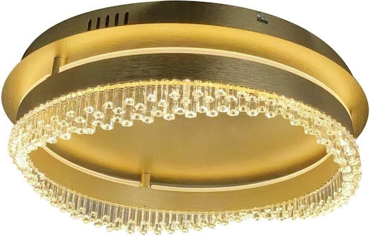Eko Light Deckenleuchte 43 cm Goldfarben mit Integrierter LED