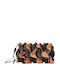 Δερμάτινο Γυναικείο Clutch Suede Μαύρο