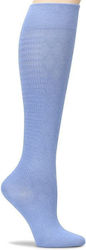 Nurse Mates Normal Blue Graduated Compression Socks