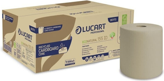 Lucart Професионални Ролки с 2 Пласта и 155 м Бели 6 бр