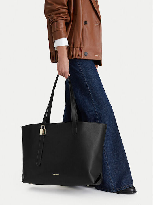 Gino Rossi Damen-Shopper-Tasche Schwarz