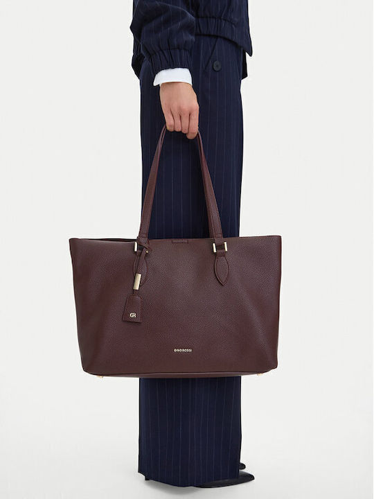 Gino Rossi Geantă Shopper pentru Femei Burgundy