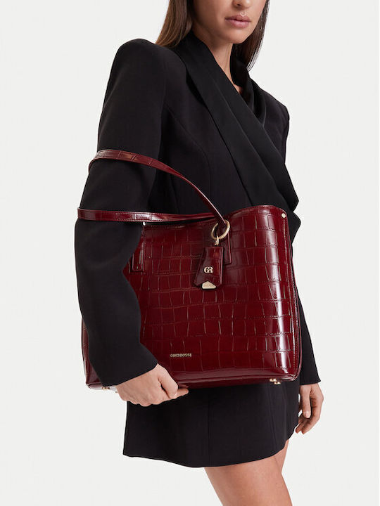 Γυναικεία Shopper Τσάντα Burgundy