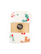 K-m Off Κουβέρτα Fleece Καναπέ 130x160εκ. Off White