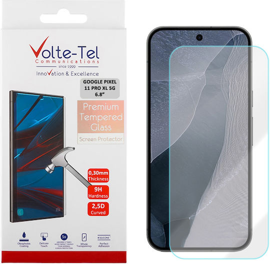 Volte-Tel 2.5D 0.2mm Full Glue Tempered Glass (Google Pixel 11 Pro XL)