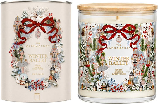 Ambientair Aromatic Jar Candle with Ginger Scent 200gr
