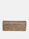 Damen-Clutch Rosa / Gold