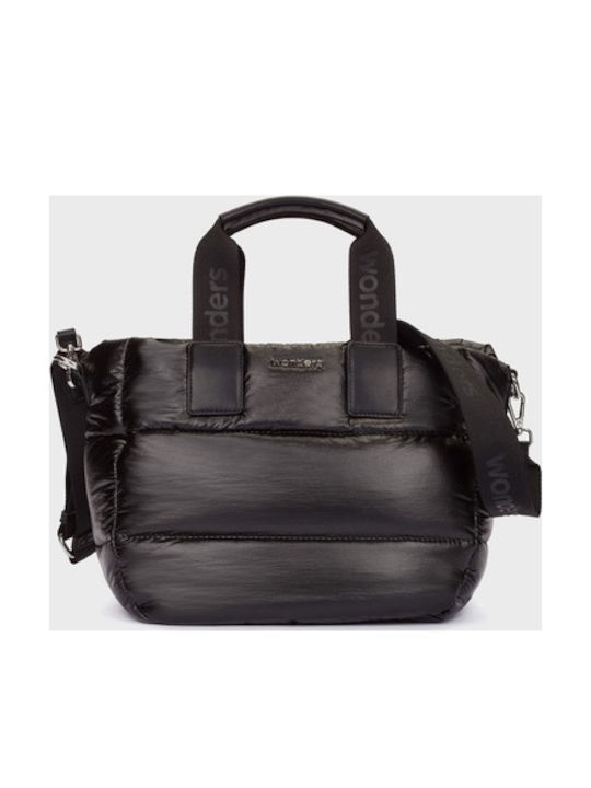 Wonders Women's Black Tote Bag