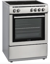 Celect Ελεύθερη με Κεραμικές Εστίες Inox Celect Ελεύθερη με Κεραμικές Εστίες Inox