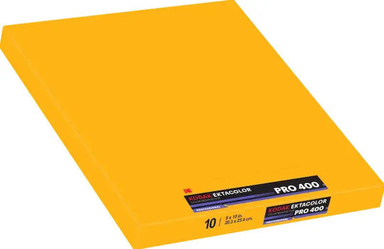 Eastman Kodak Ektacolor Pro 400 8x10 10 Листа