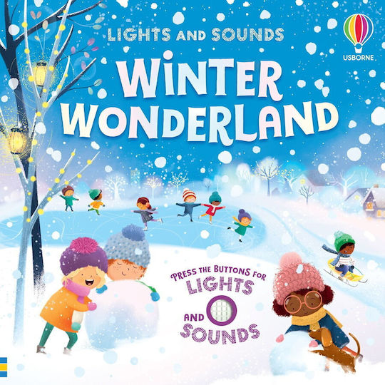 Interactive Book With Sounds And Lights Winter Landscape Winter Wonder Light And Sound Book 6 Months
