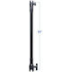 Ram Mounts Ram 24" Pvc Pipe Extension B C-size Socket Arms