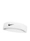 Nike Swoosh Sportliches Stirnband Weiß