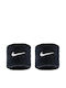 Nike Swoosh Sportliche Schweißbänder Schwarz
