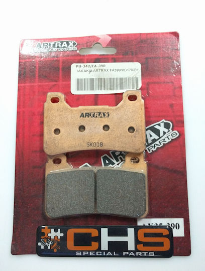 Artrax Fa390-vd170-ph342-p342h Gold Brake Pads